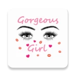 gorgeous girl android application logo